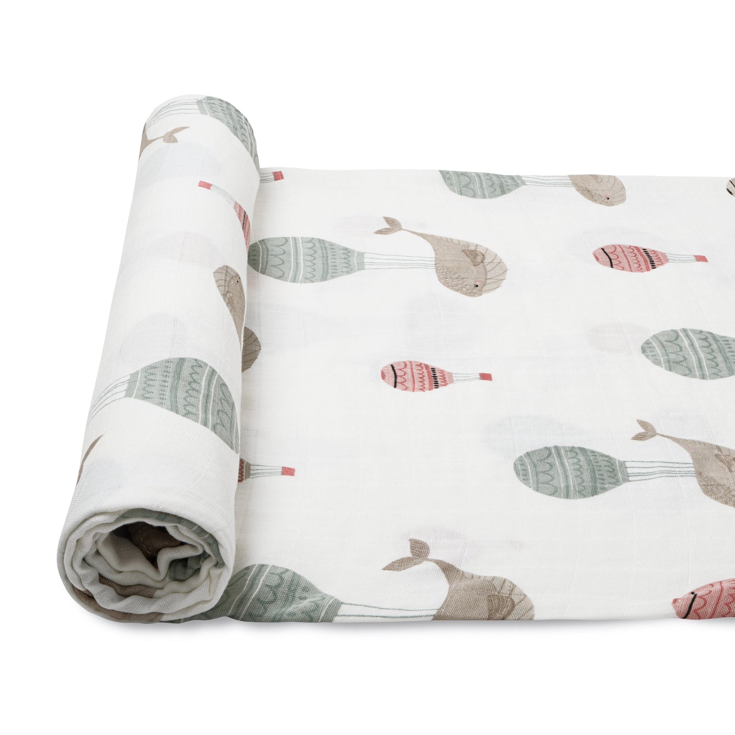 Bamboo Muslin Swaddle Wild & Free