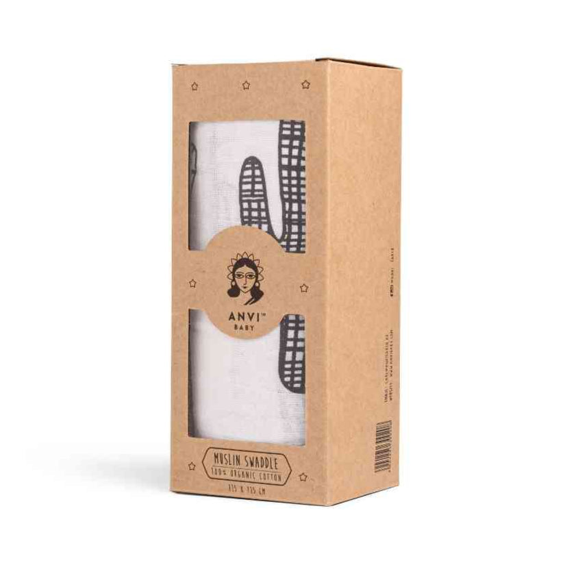 Muslin Swaddle Wrap - Out of the cactus