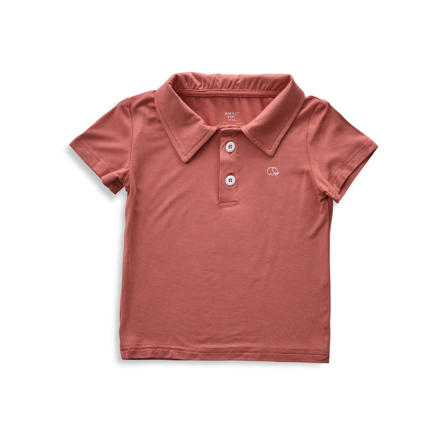 Bamboo Spandex Polo Shirt Maroon