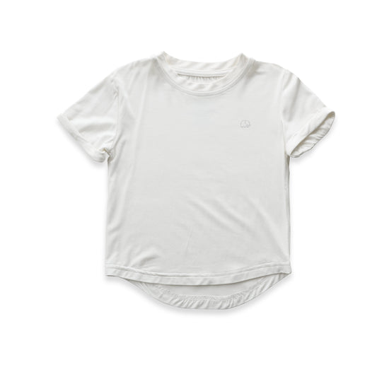 Bamboo Spandex T-Shirt White