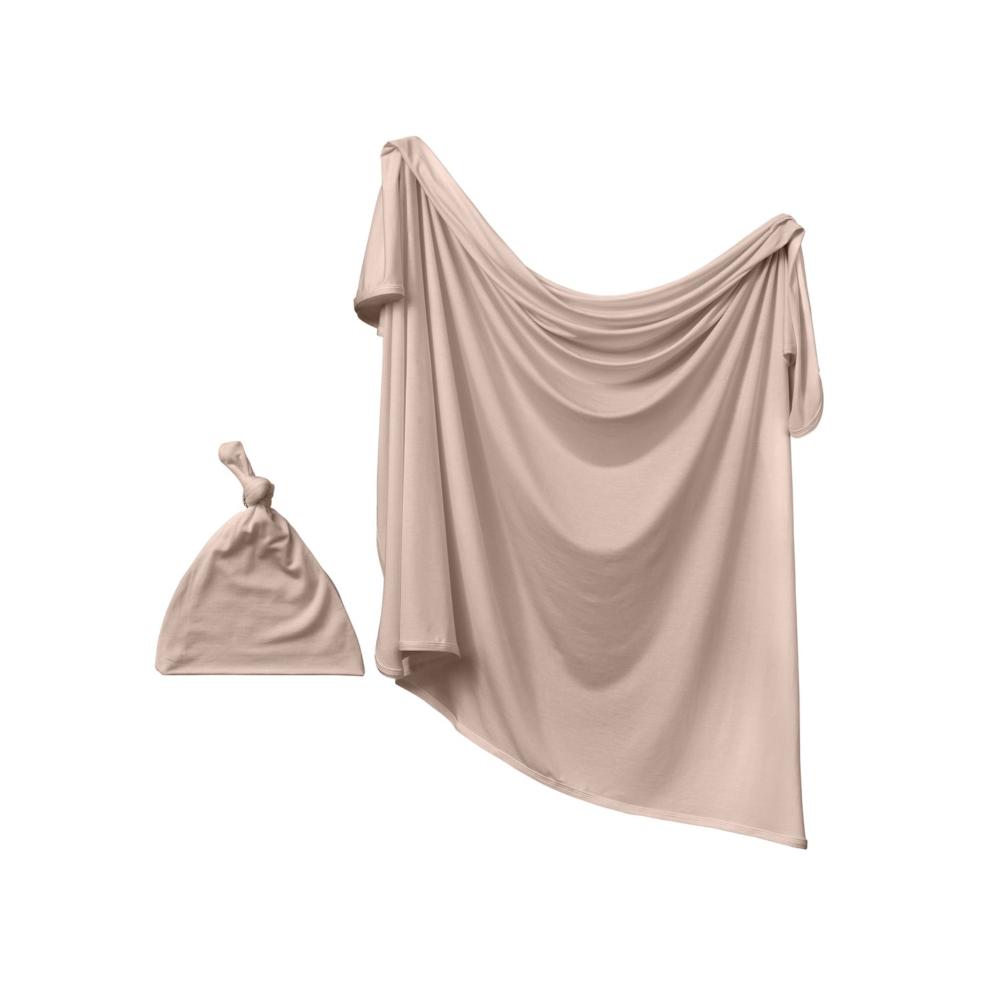 Bamboo Onesie Dress Newborn Gift Set Mocha