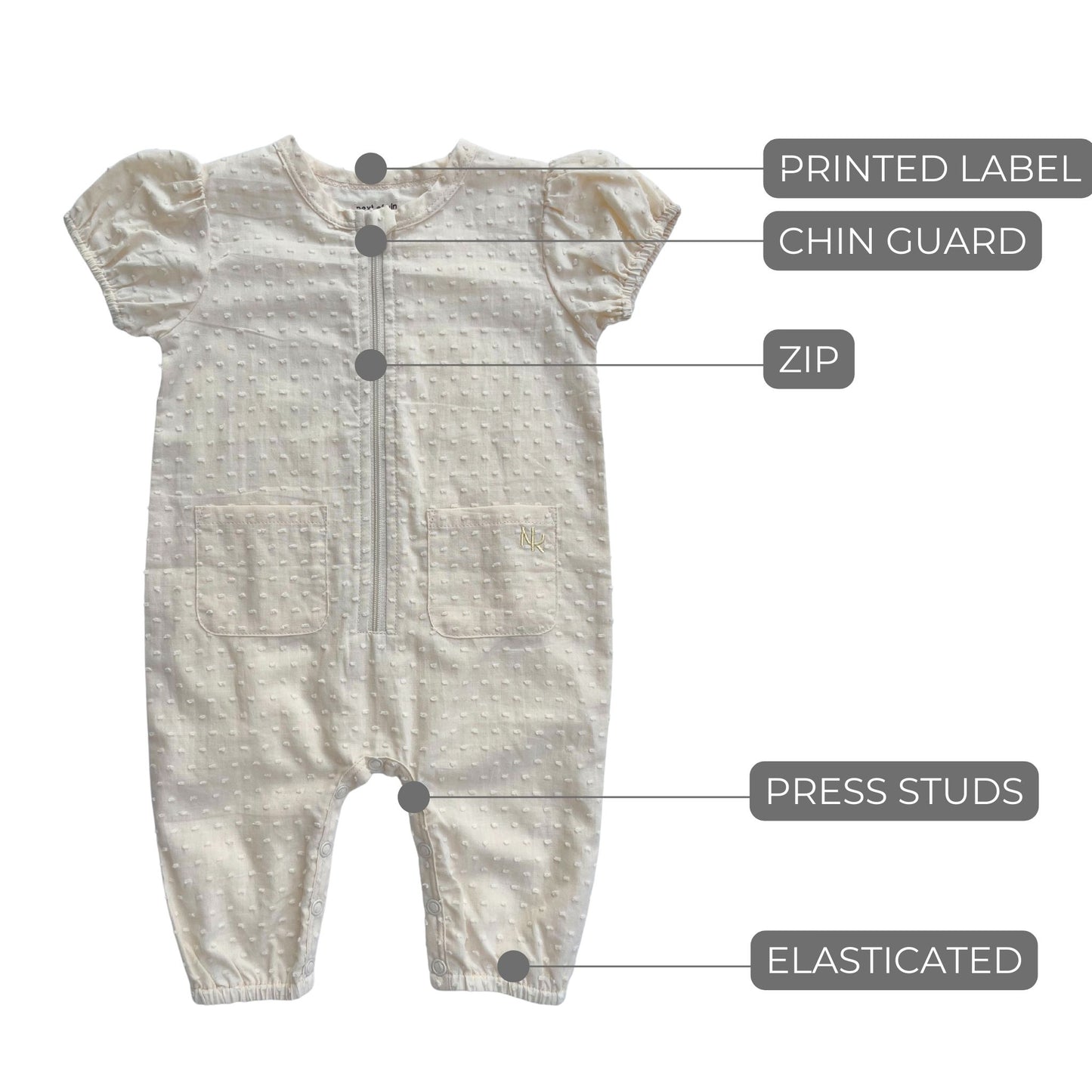 Juliette Jumpsuit Cream