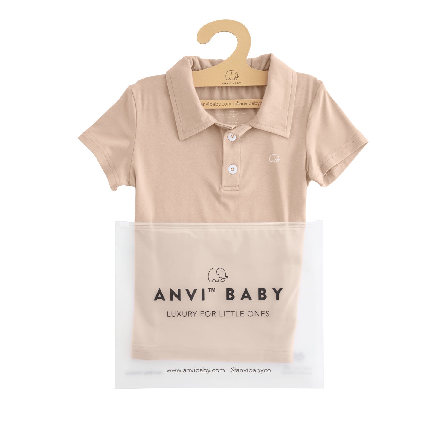 Bamboo Spandex Polo Shirt Coral Peach