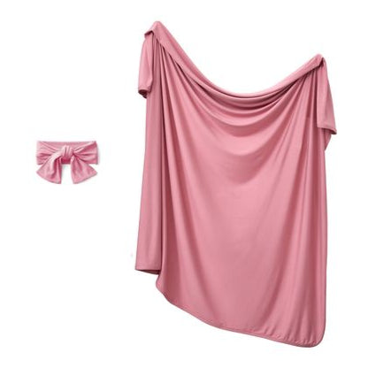 Organic Headband & Swaddle Set