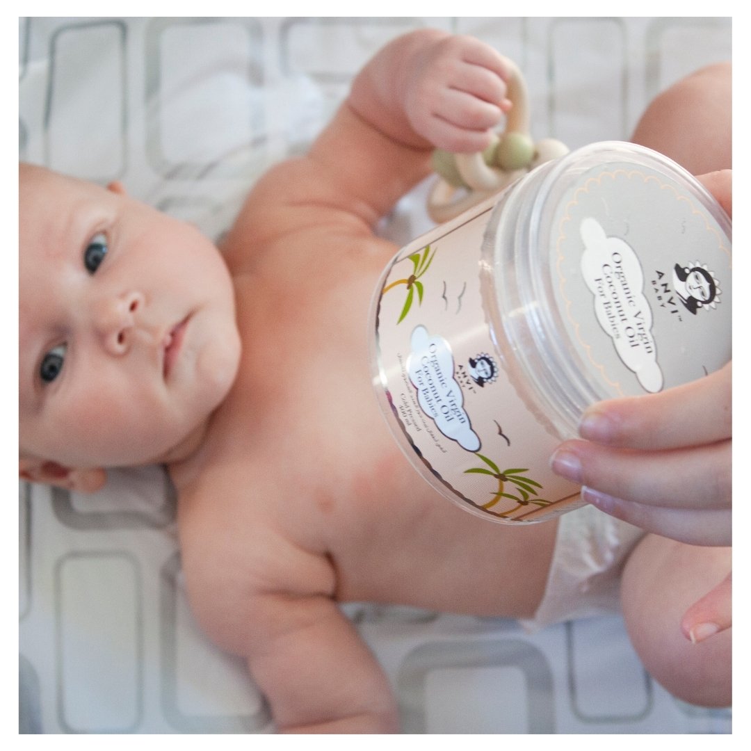 Organic Cold-pressed Coconut Oil for Babies