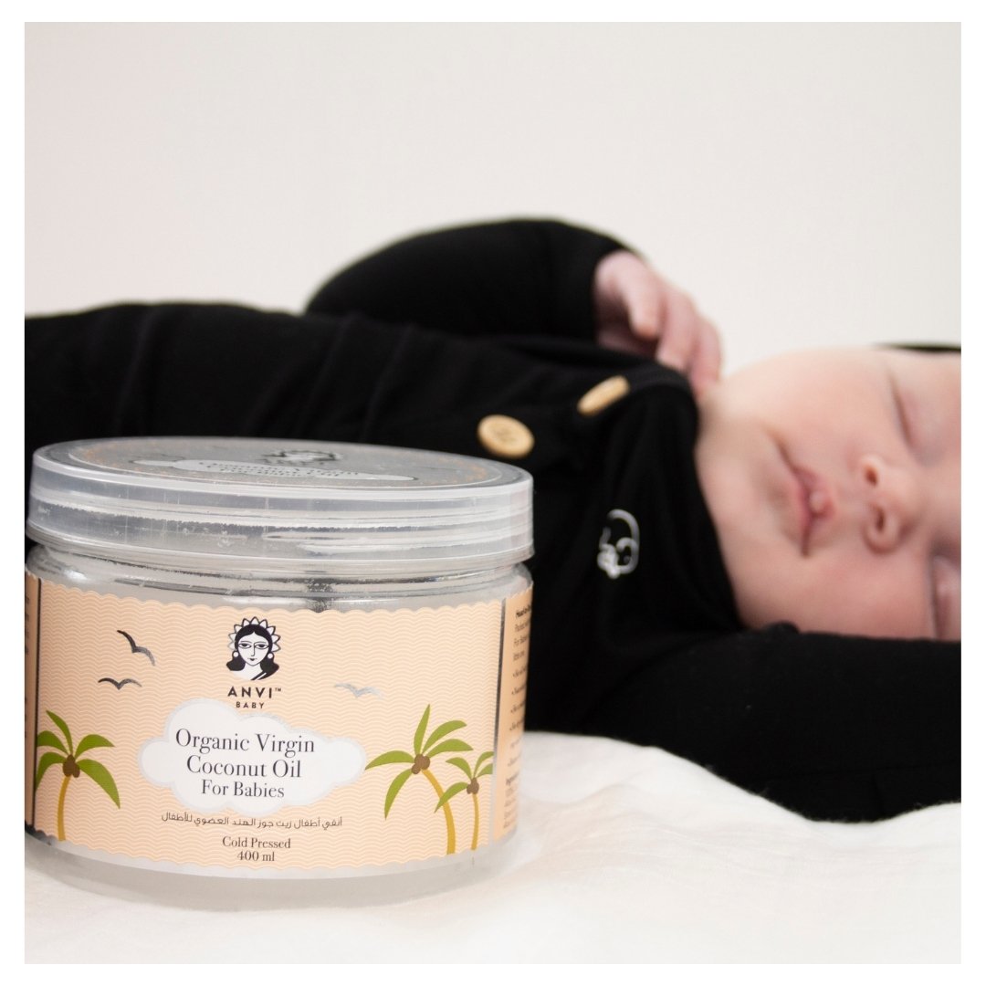 Organic Cold-pressed Coconut Oil for Babies