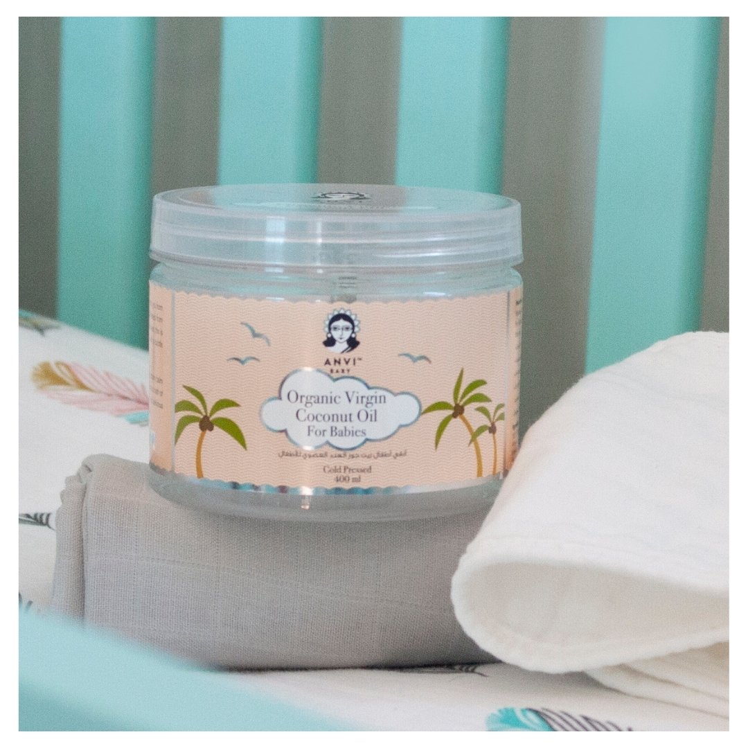 Organic Cold-pressed Coconut Oil for Babies