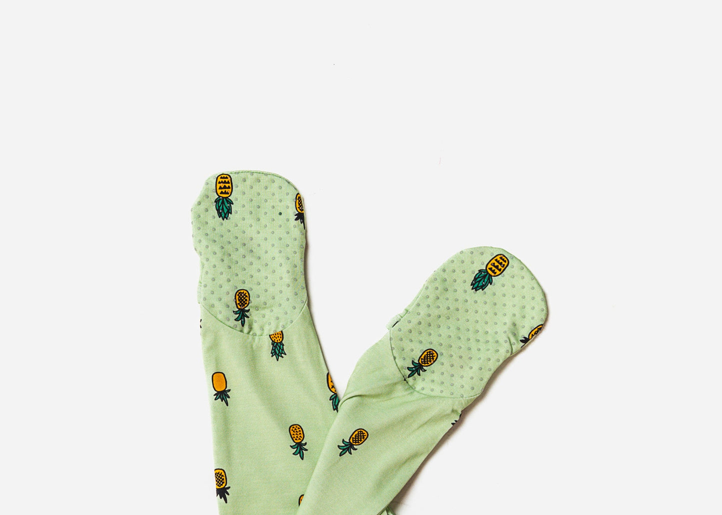 Fine Pineapples Magnetic Clasp Onesie