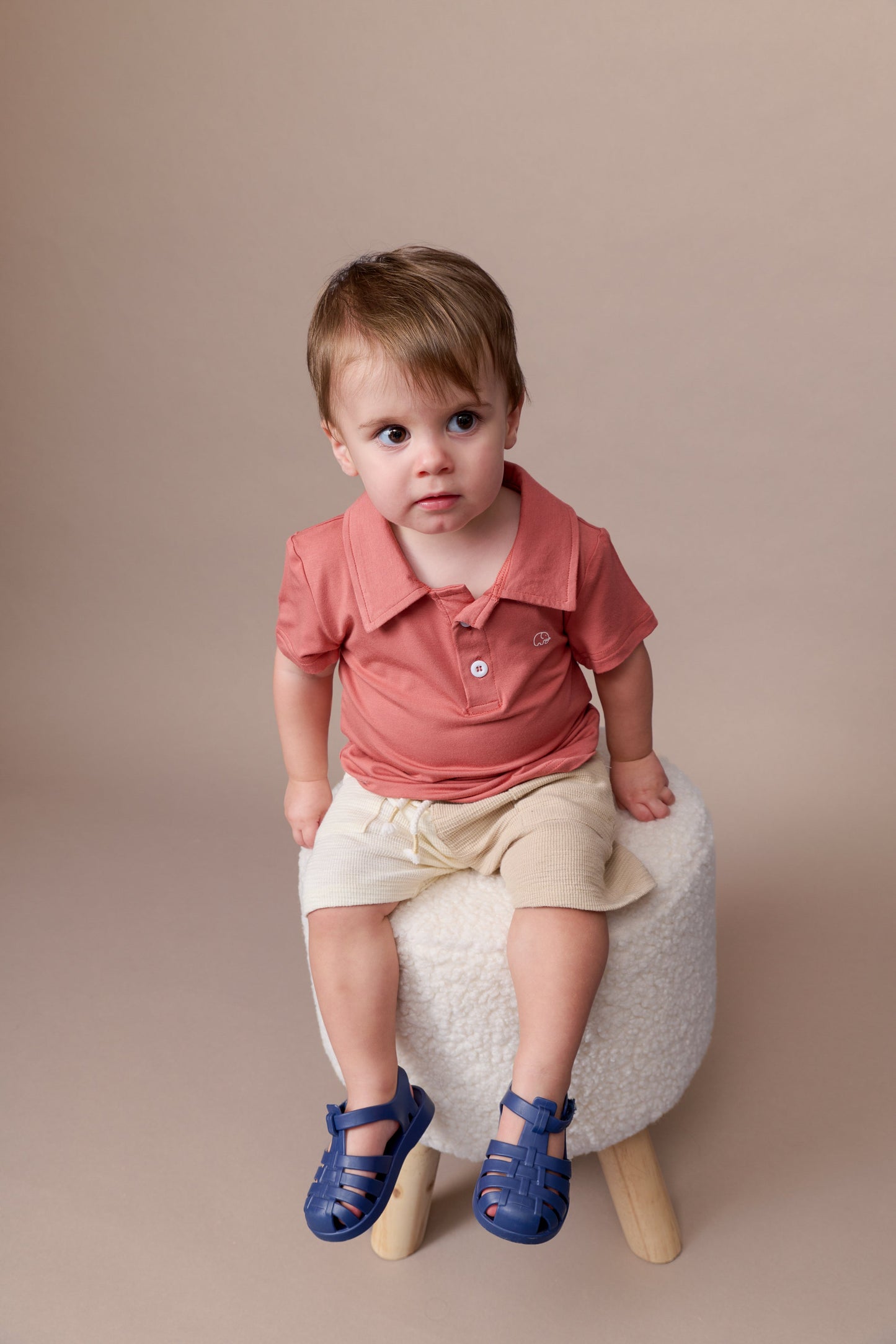 Bamboo Spandex Polo Shirt Maroon