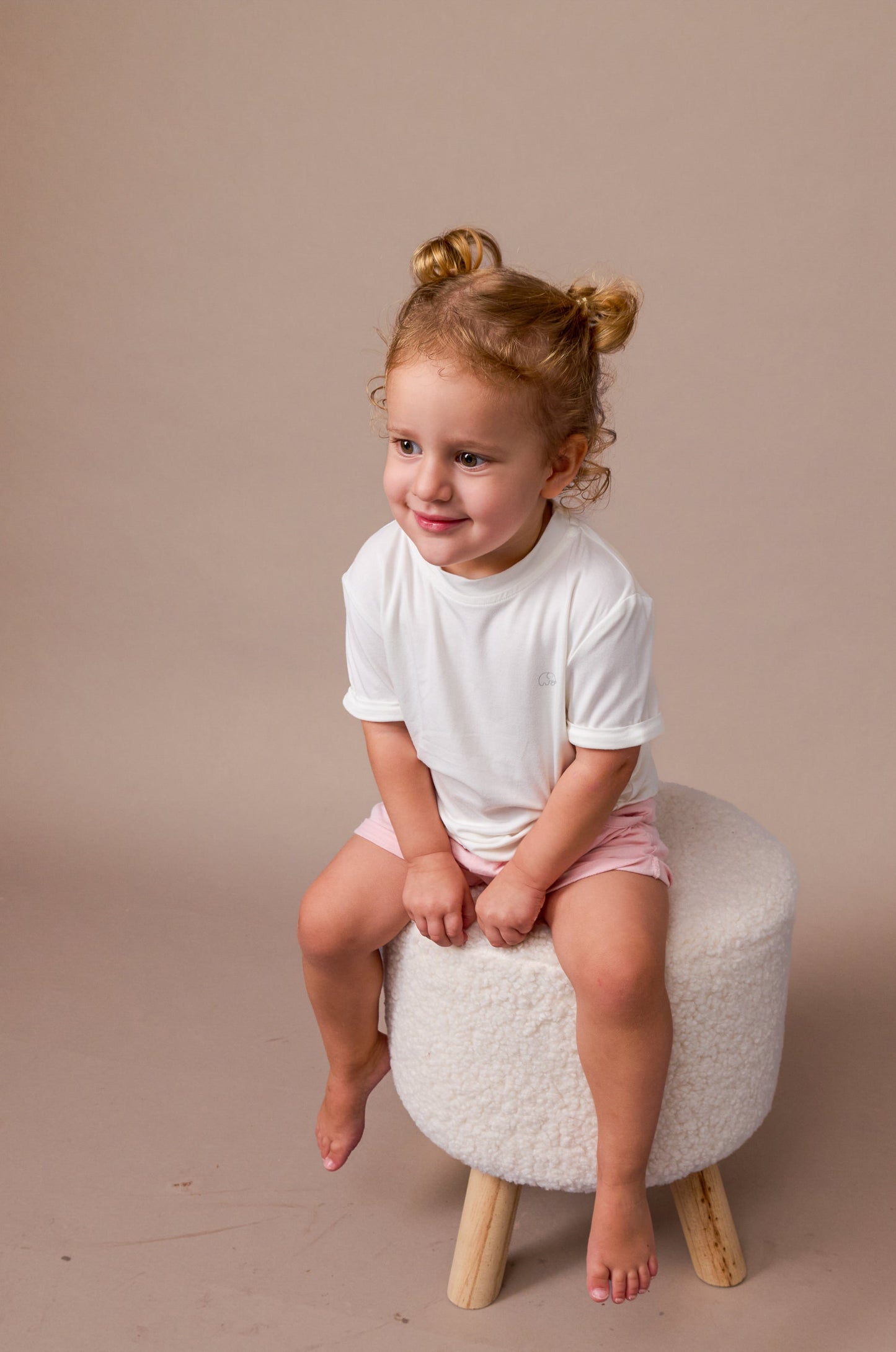 Bamboo Spandex T-Shirt White