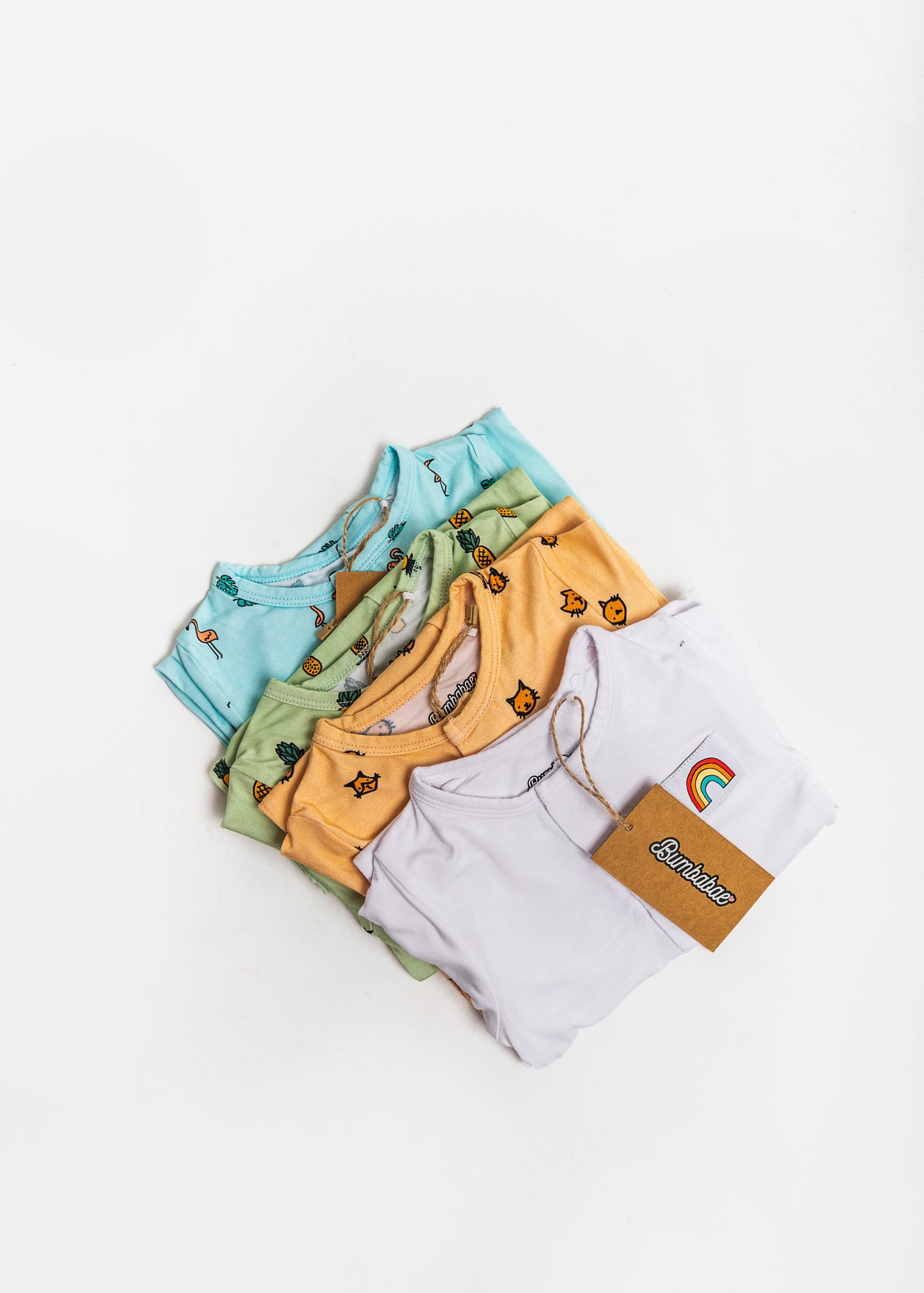 Rainbow Magnetic Clasp Onesie