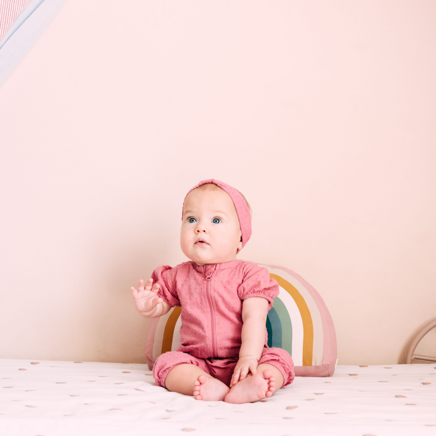 Hetty Headband Dusty Pink