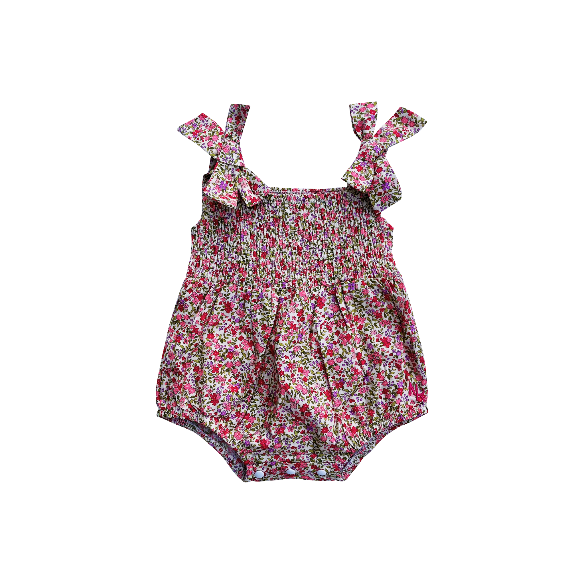 Floral romper best sale baby