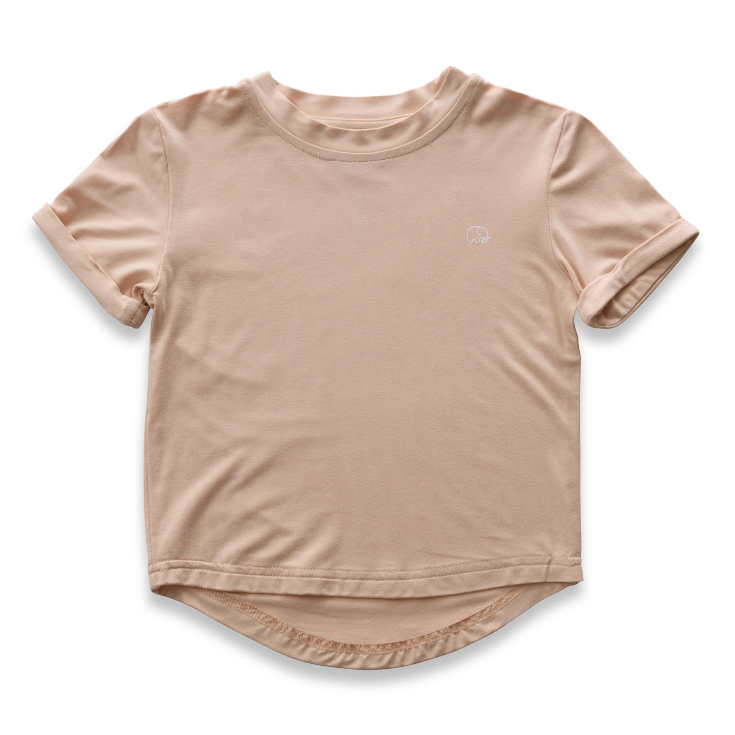 Bamboo Spandex T-Shirt Coral Peach