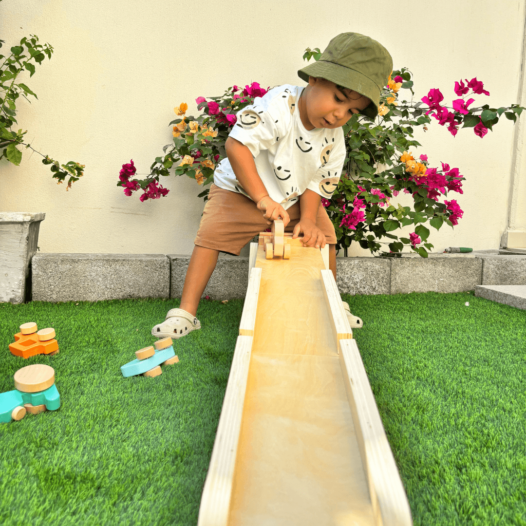 Indoor Seesaw and Balance Beam