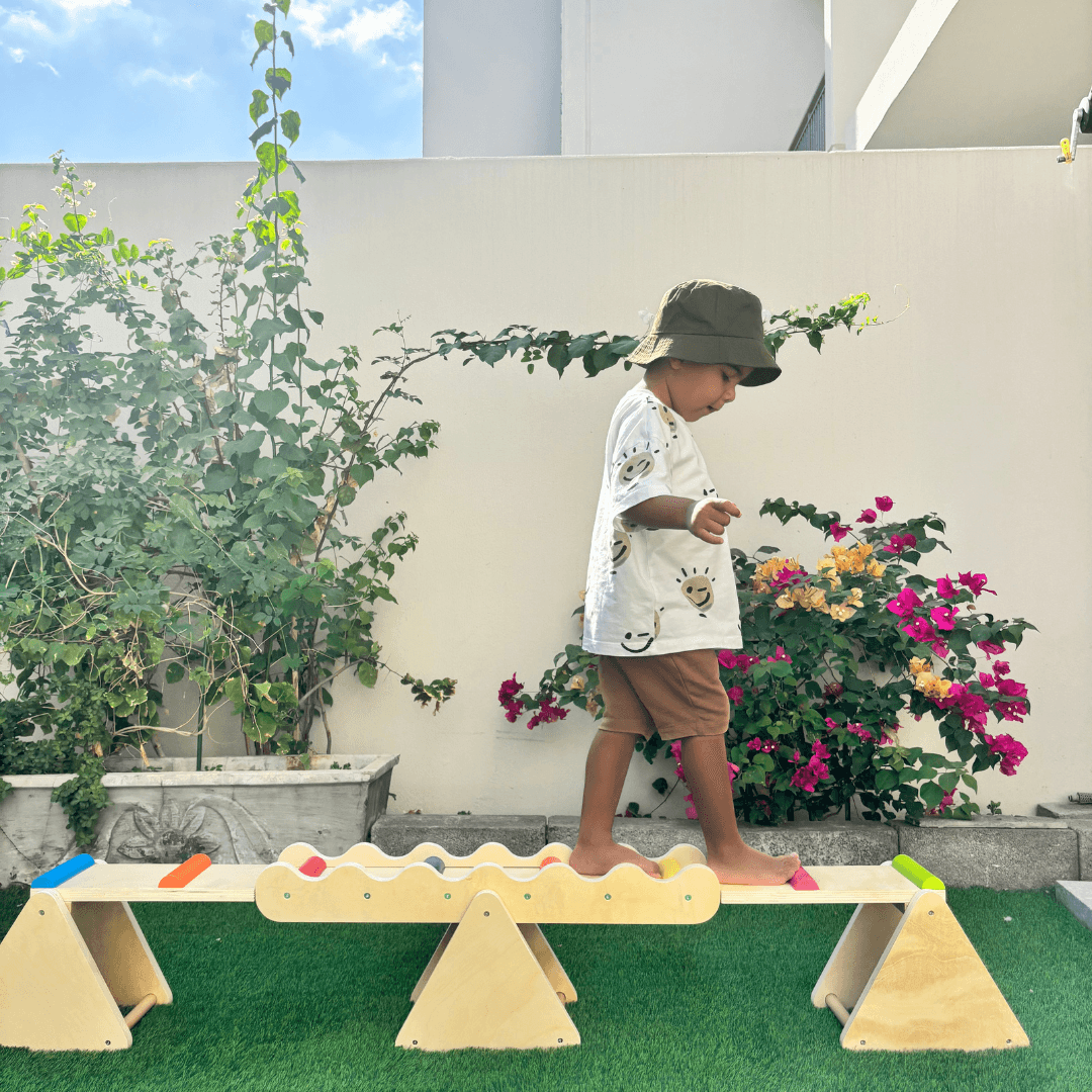 Indoor Seesaw and Balance Beam