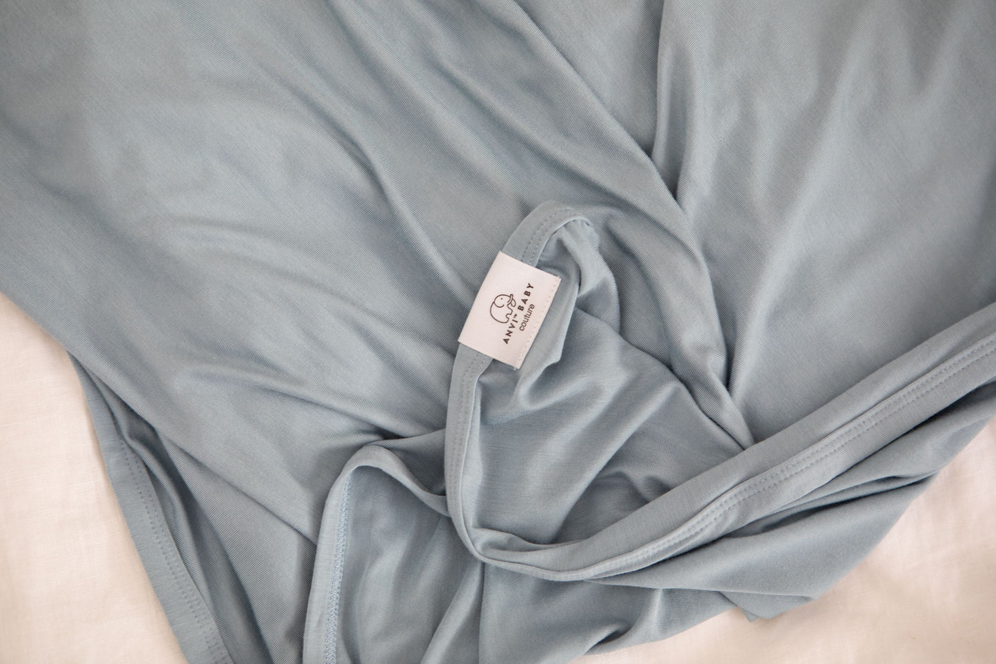 Bamboo Swaddle & Sleepsuit Newborn Gift Set- Celestial Blue
