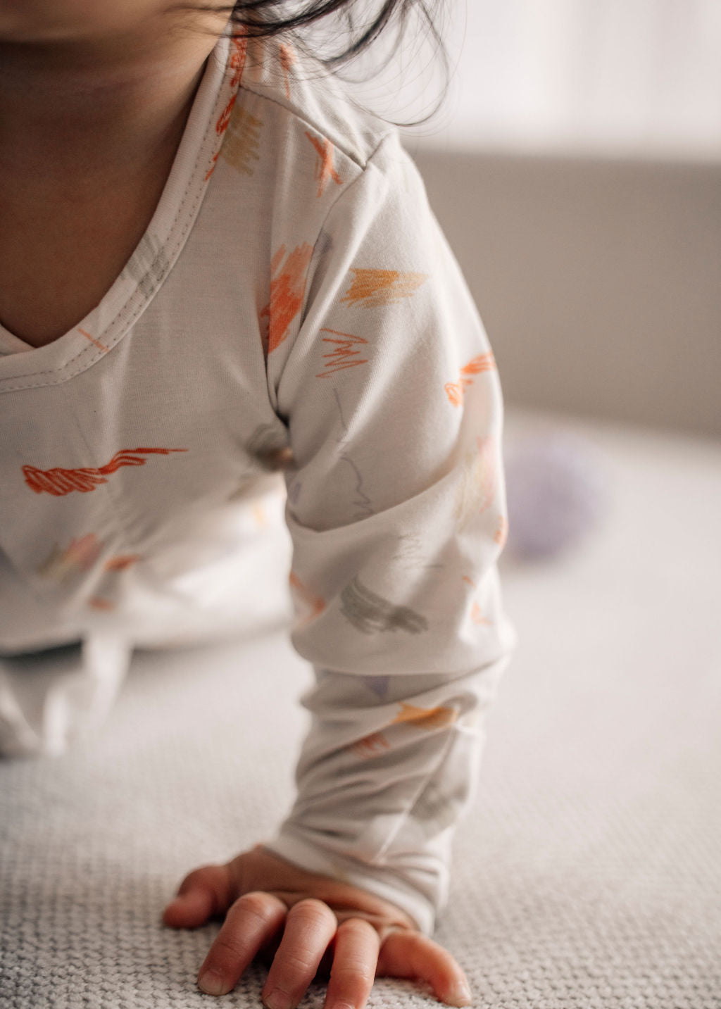 Scribble Wibble Magnetic Clasp Onesie
