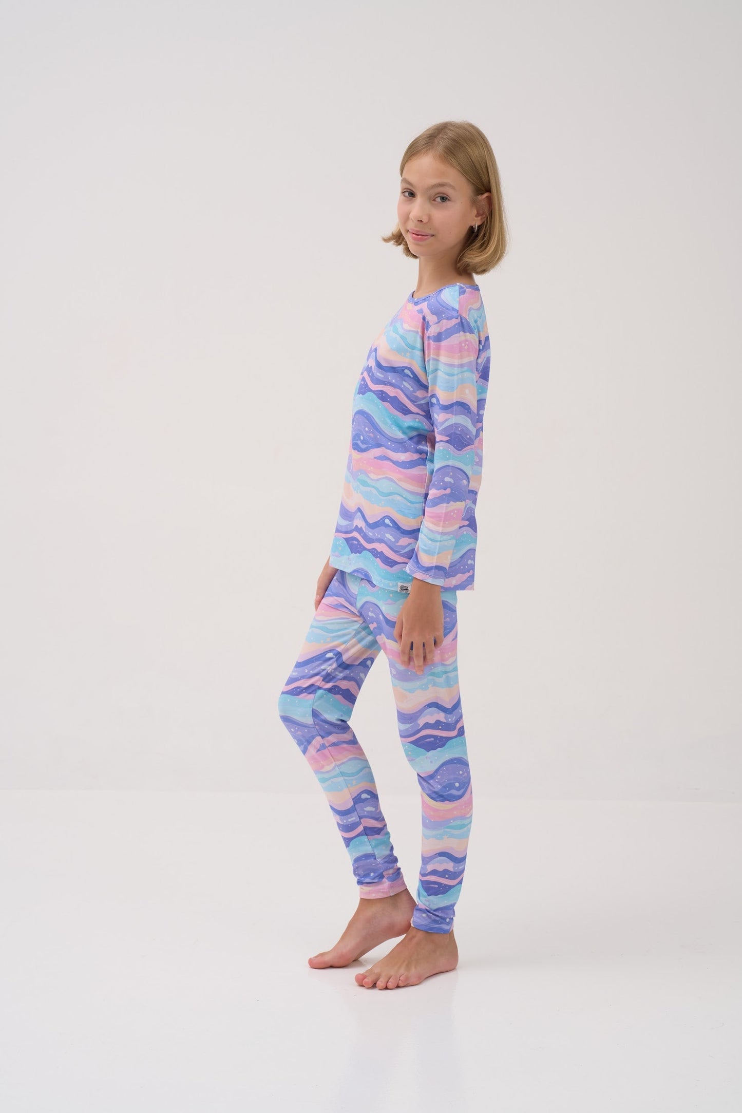 Lavender Dunes Kids Pyjama Set