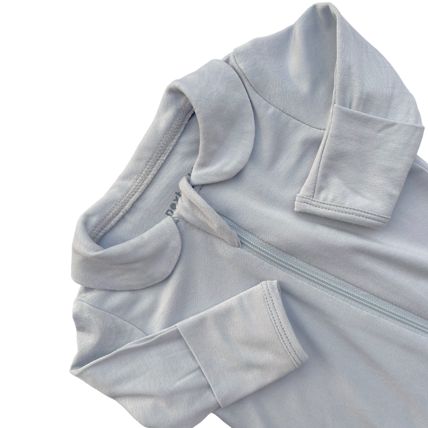 Elliot Collared Zippy Onesie Grey