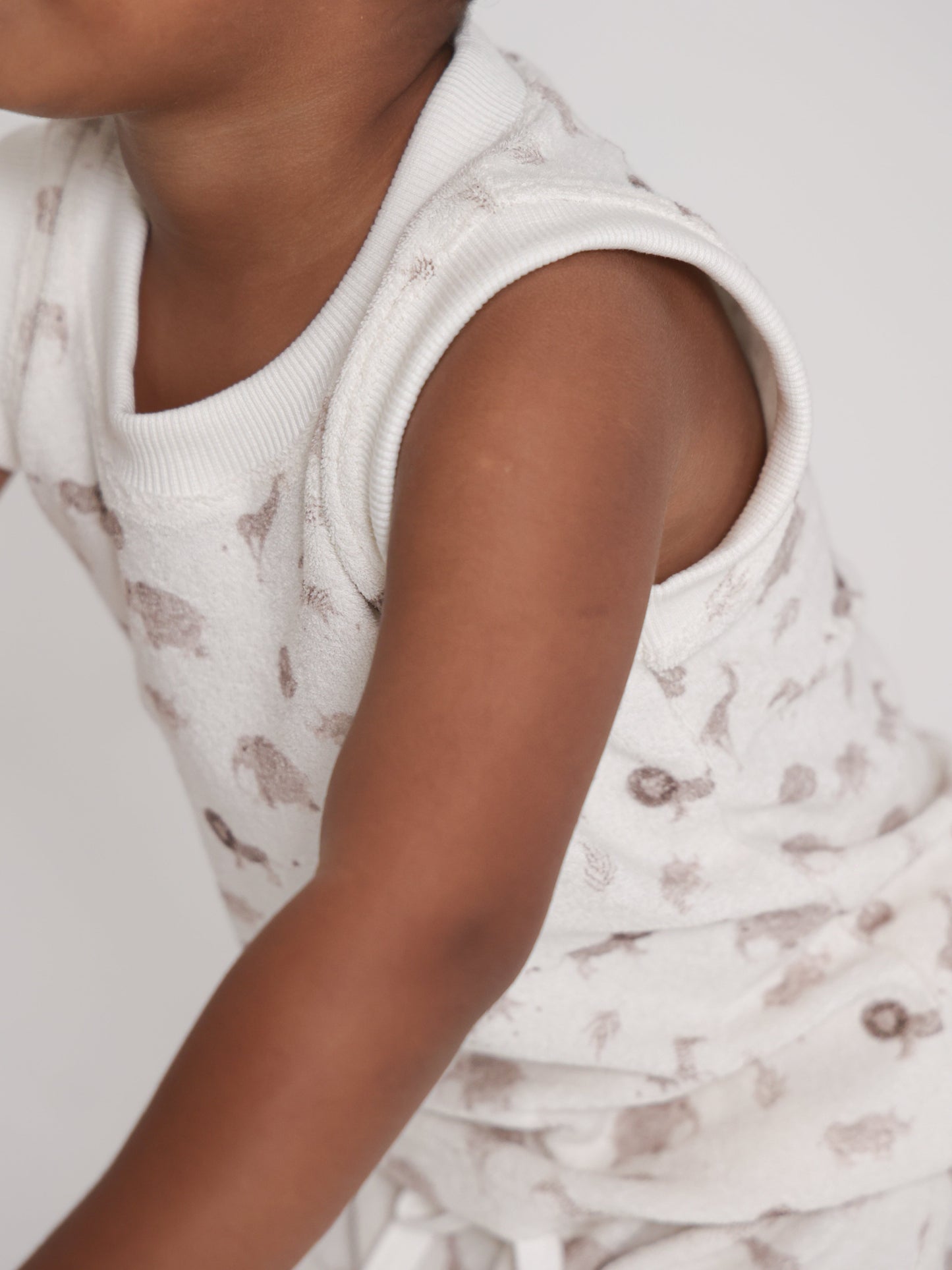 Safari Terry Vest and Short Set