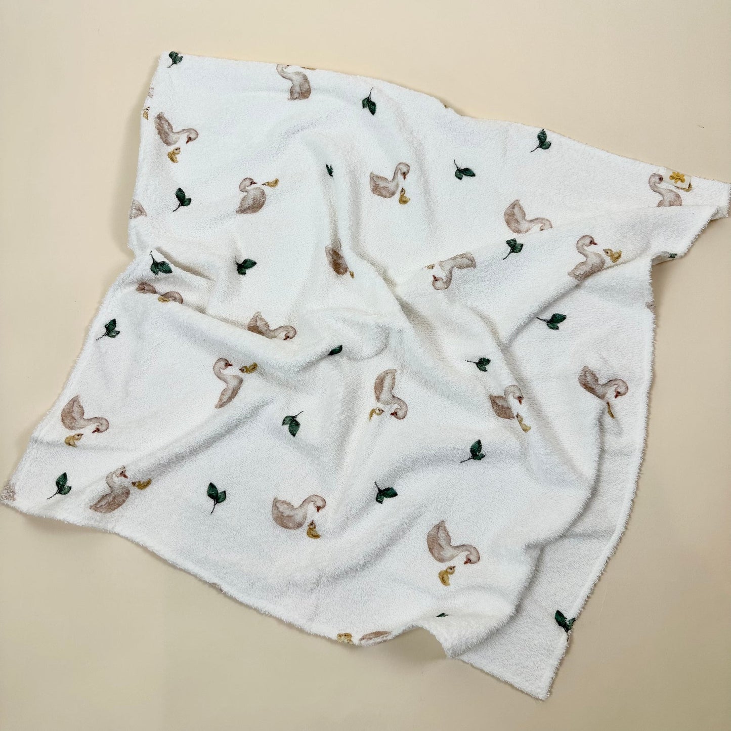 Ducklings Newborn Bath Towel and Wash Cloth