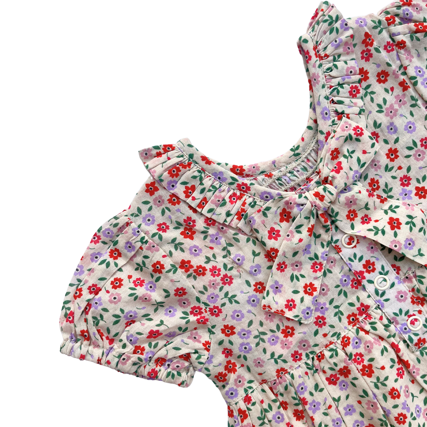 Lilah Embroidered Floral Dress