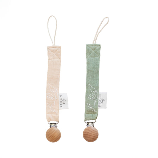2pc Pacifier Clip Set