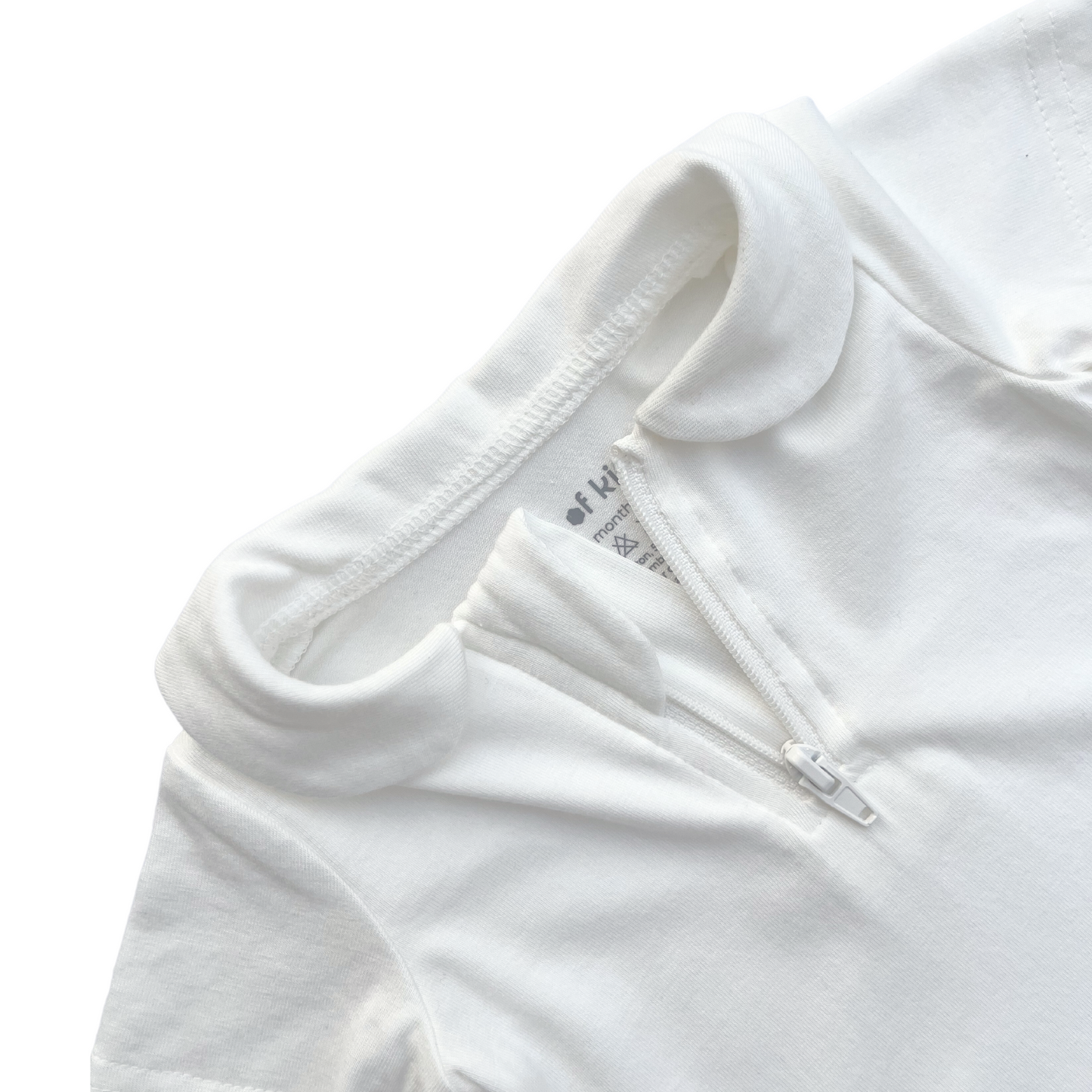 2 x Rue Collared Bodysuit White