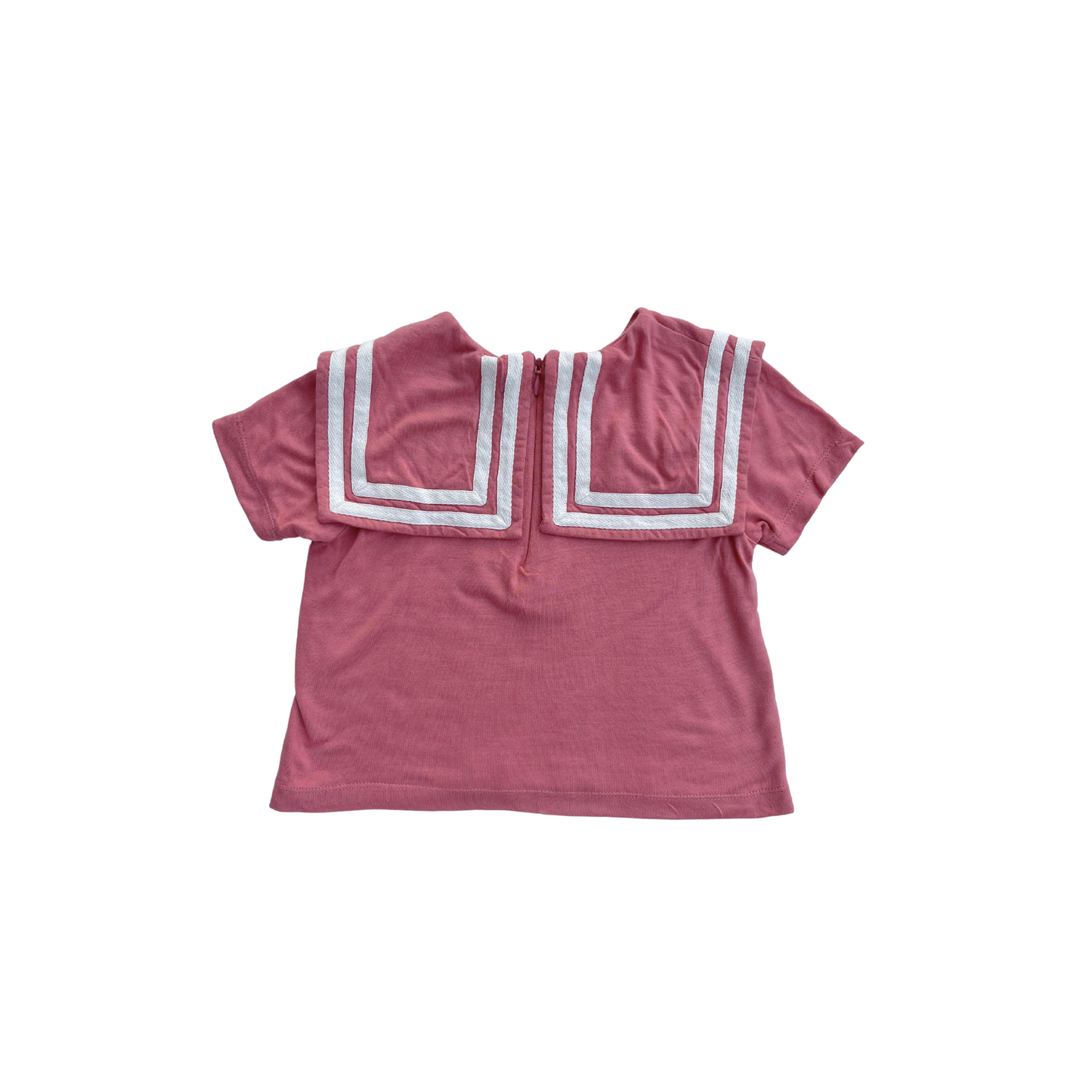 Sidney Sailor T-Shirt and Shorts Set Dusty Pink
