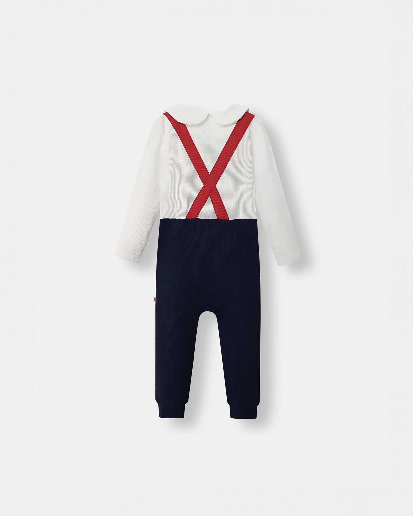Navy Fancy Pantsy Overall Playsuit