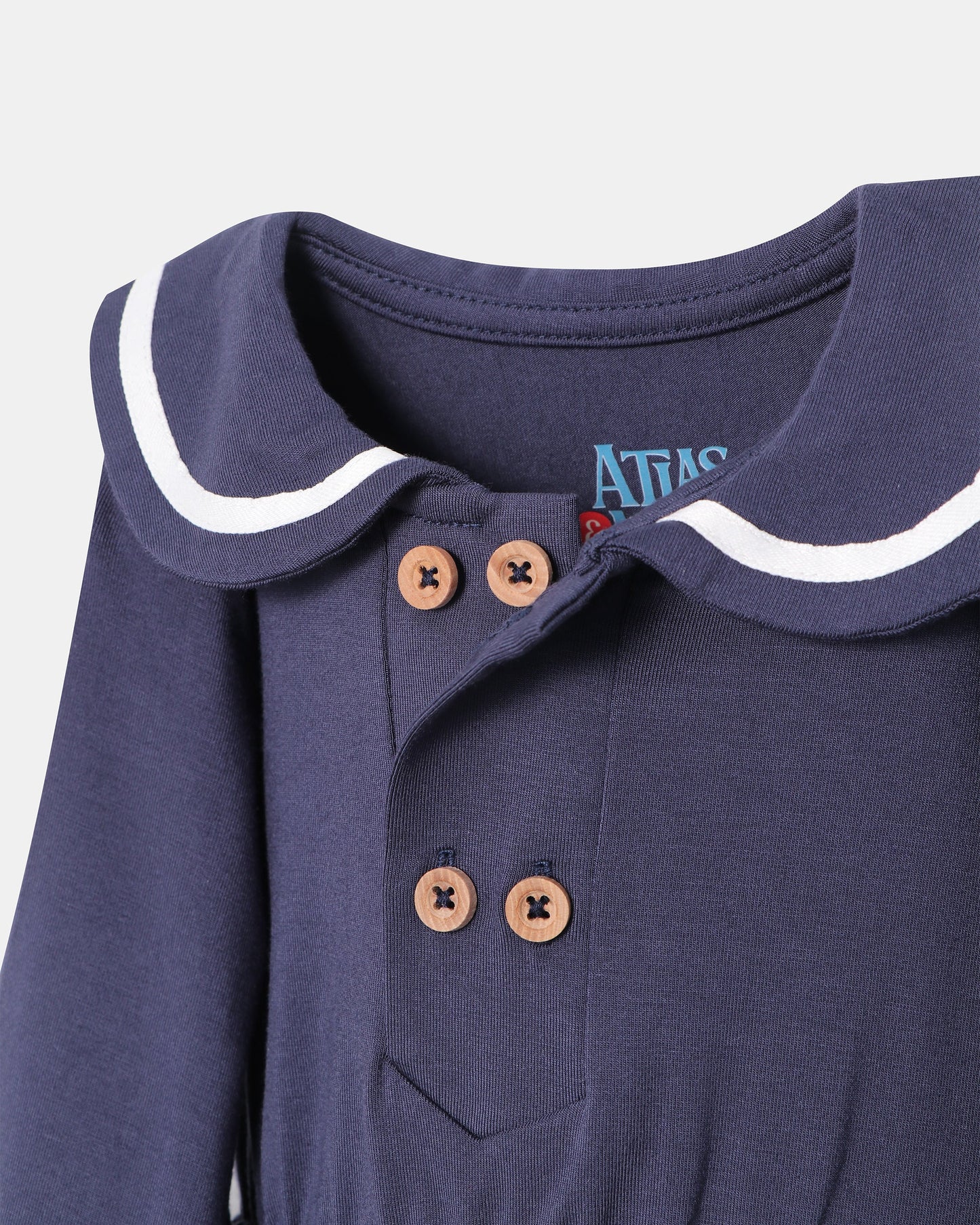 First Mate Dress - Navy Blue - Atlas & Maya