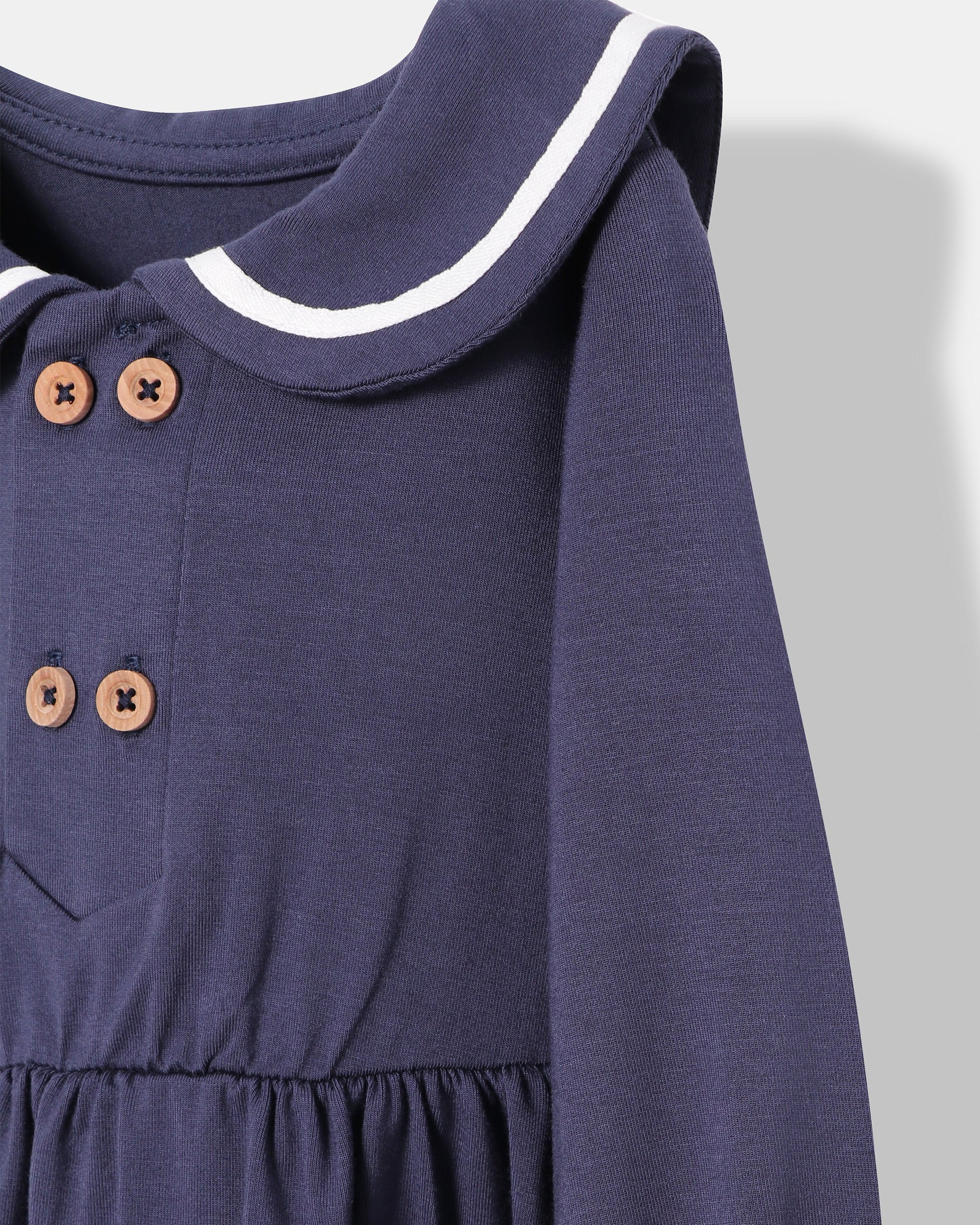 First Mate Dress - Navy Blue - Atlas & Maya