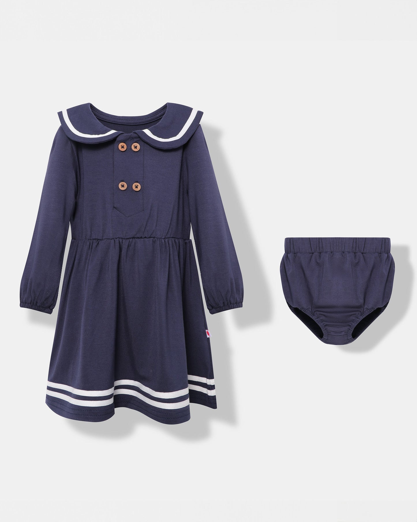 First Mate Dress - Navy Blue - Atlas & Maya