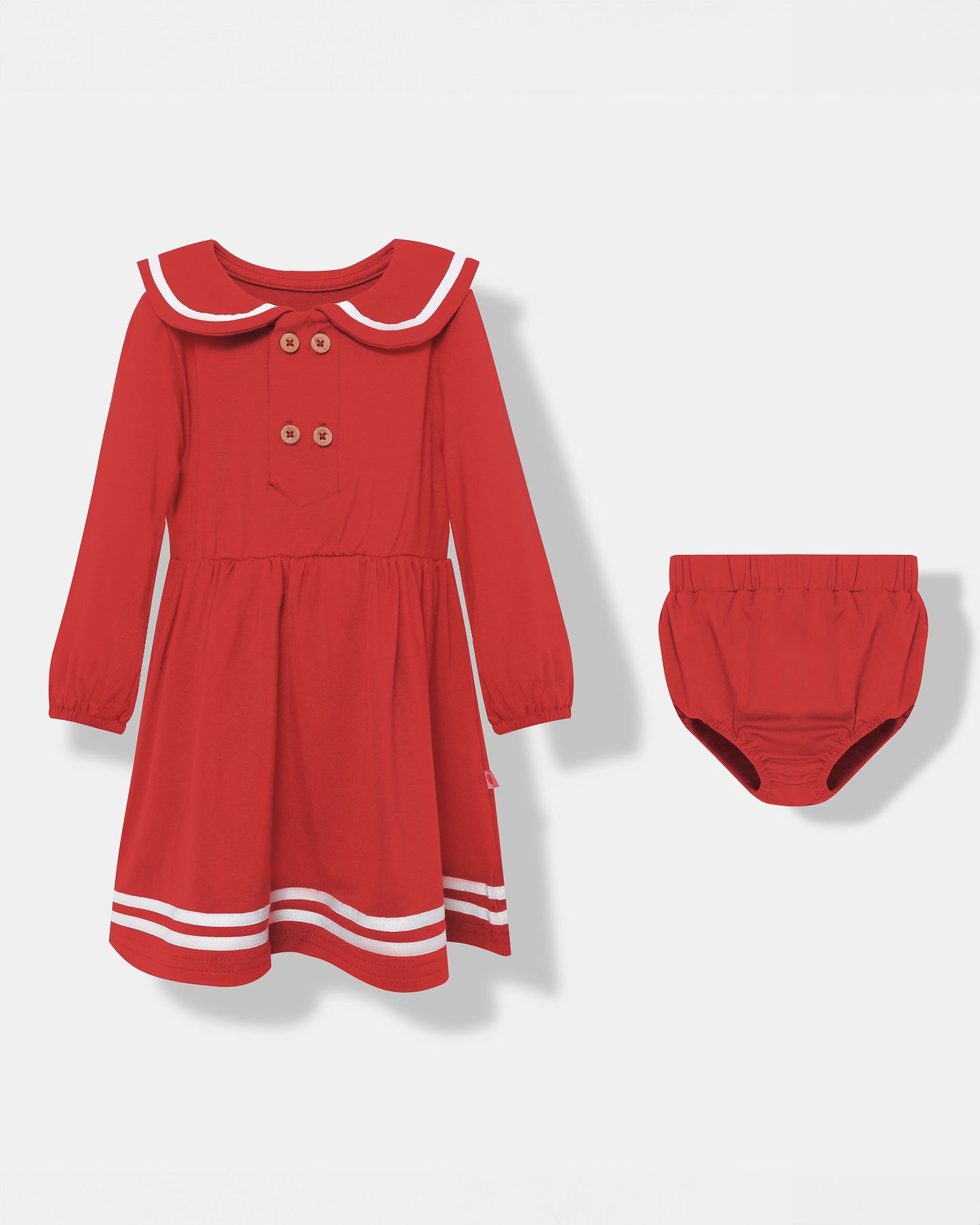 First Mate Dress - Red - Atlas & Maya