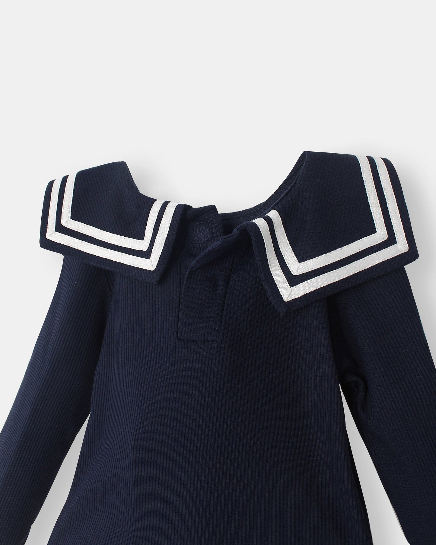 Nautical Magnetic Bodysuit - Navy Blue - Atlas & Maya