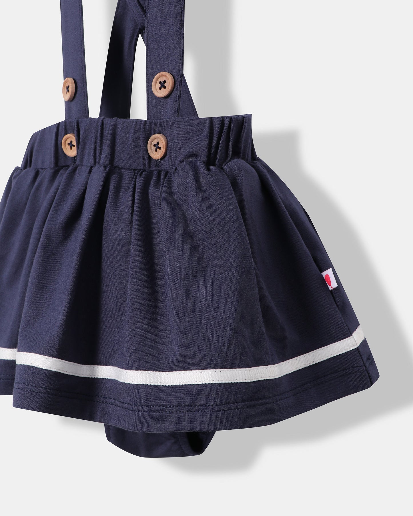 Ocean Bloom Skirt - Navy Blue - Atlas & Maya