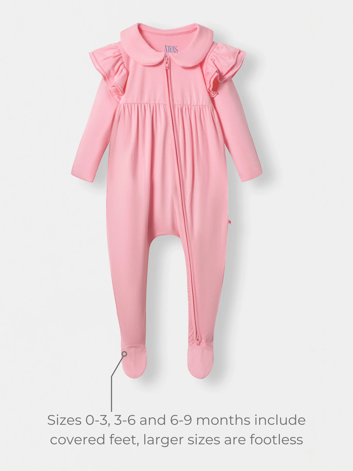 Flamingo Pink Ruffle Truffle Playsuit