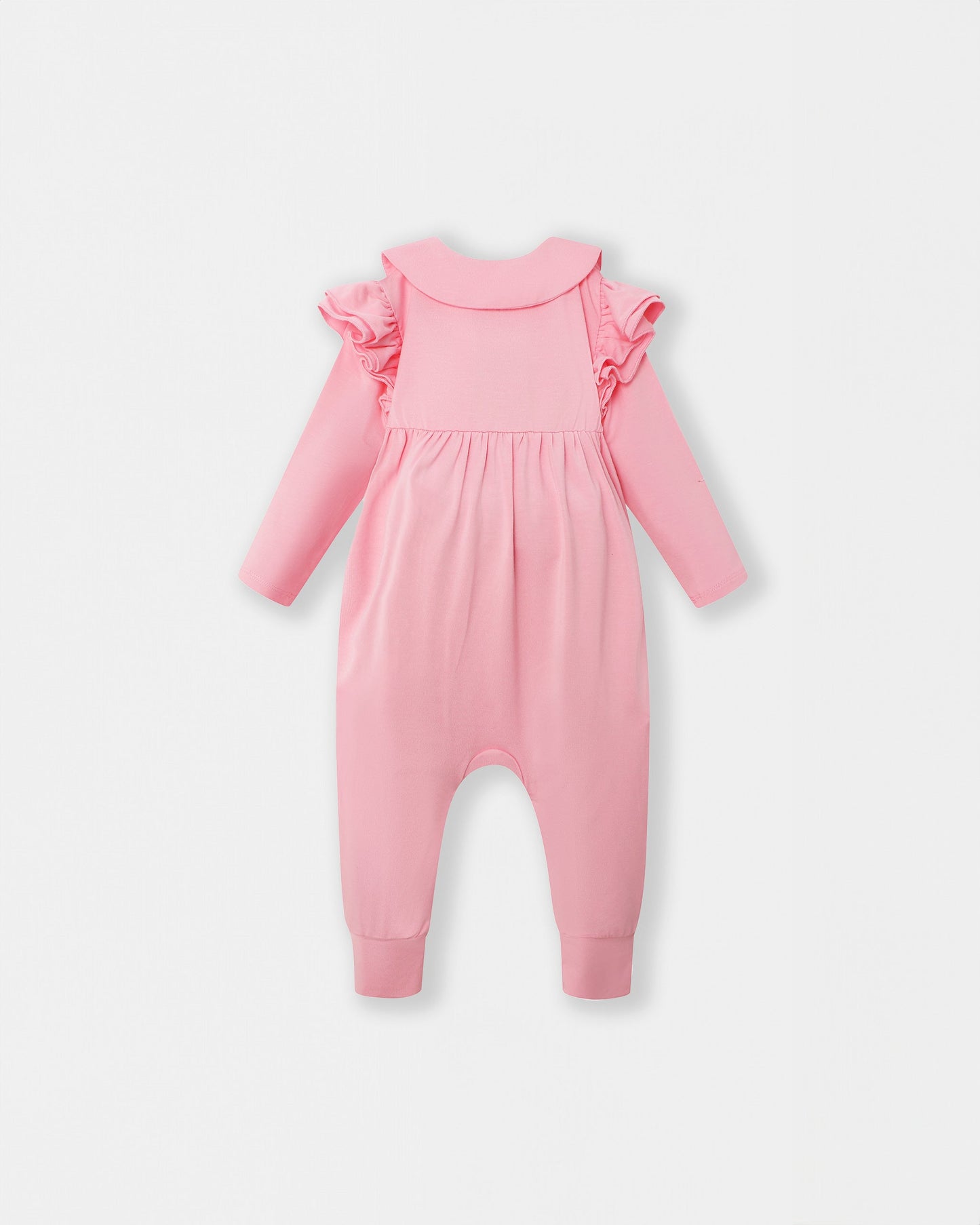 Flamingo Pink Ruffle Truffle Playsuit