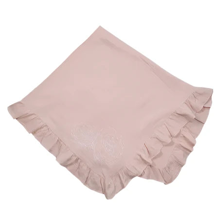 Bloom Dreams Baby Blanket Soft Pink