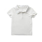 Bamboo Spandex Polo Shirt White