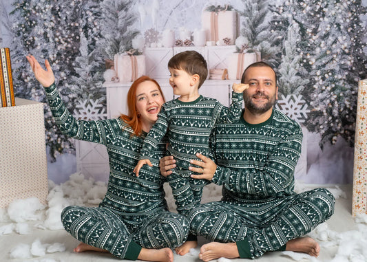 Womens Snowflake Snuggles Christmas Pyjamas for Mum