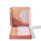 Bamboo Onesie Dress Newborn Gift Set Peach