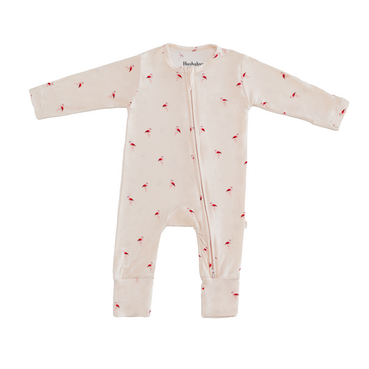 Flamingo Zippered Sleepsuit