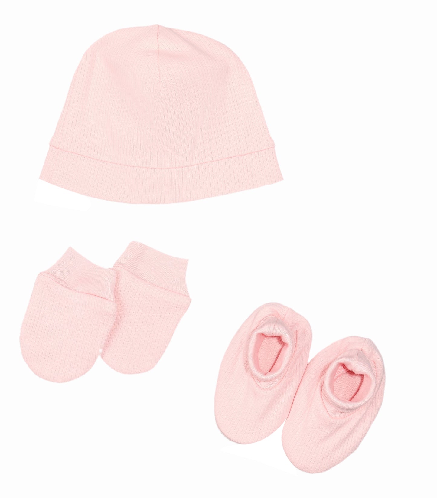 Newborn Essentials Set in Delicate Pink