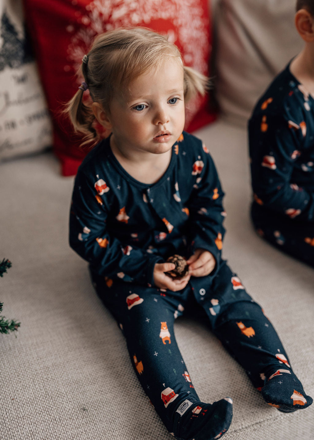 Cosy Winter Magnetic Clasp Onesie