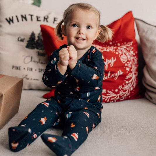 Cosy Winter Magnetic Clasp Onesie