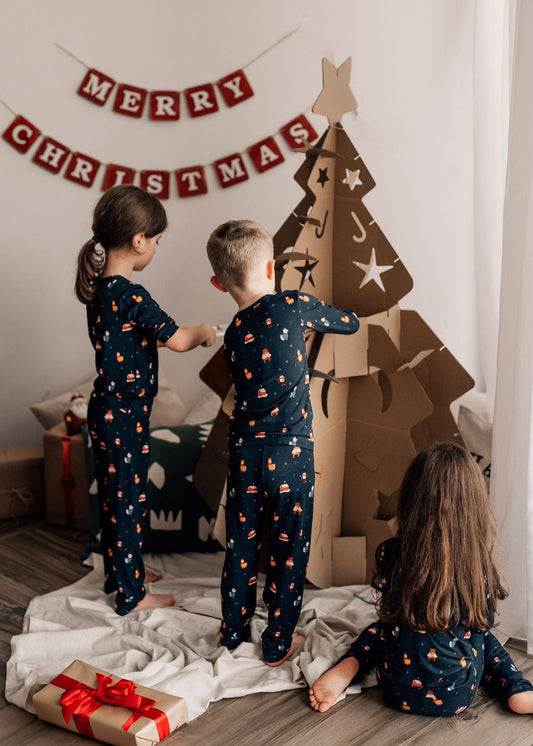 Build-Yourself Cardboard Christmas Tree