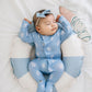 Seashell Magnetic Onesie and Swaddle Set