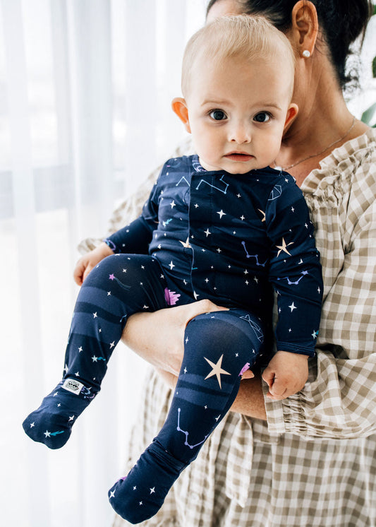 Space Blast Magnetic Clasp Onesie